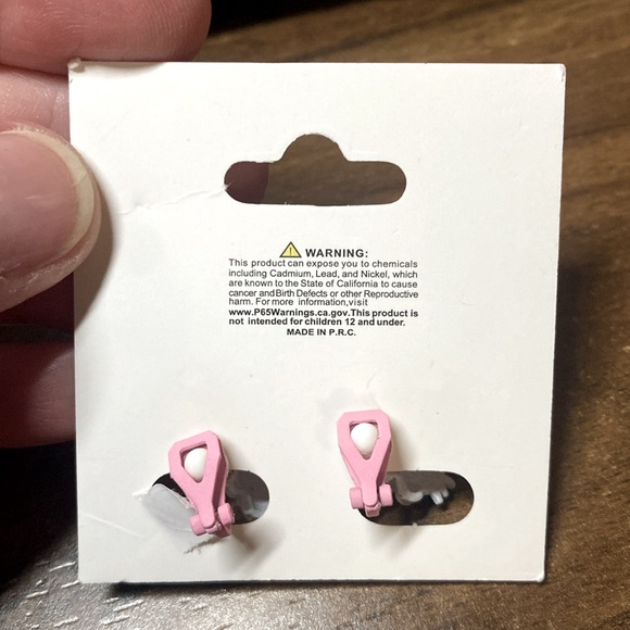 Hello Kitty Clip-On Earrings For Girls - Picture 2 of 2